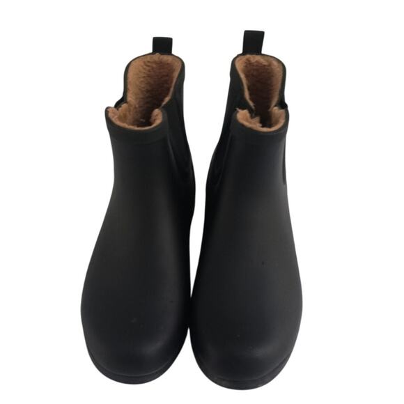 Chooka Del Ridge Black Waterproof Faux Fur Lined boots Women's 8 - Picture 2 of 12